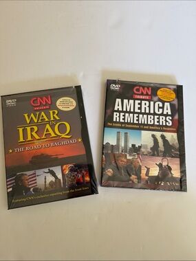 Presents War in Iraq & America Remembers DVD Set - Black/Red